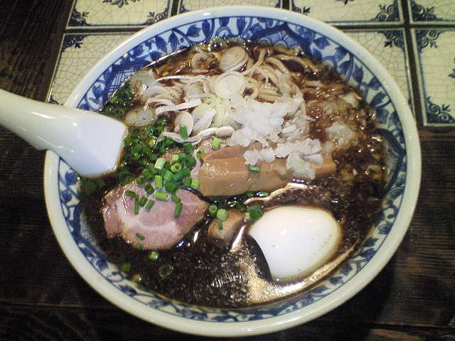 天照らー麺／天然塩の味玉子