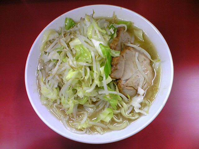 ラーメン(野菜増し)