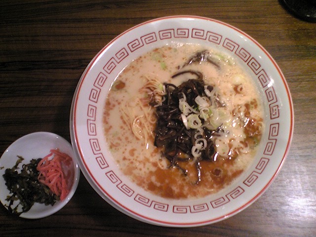 マー油とんこつらーめん