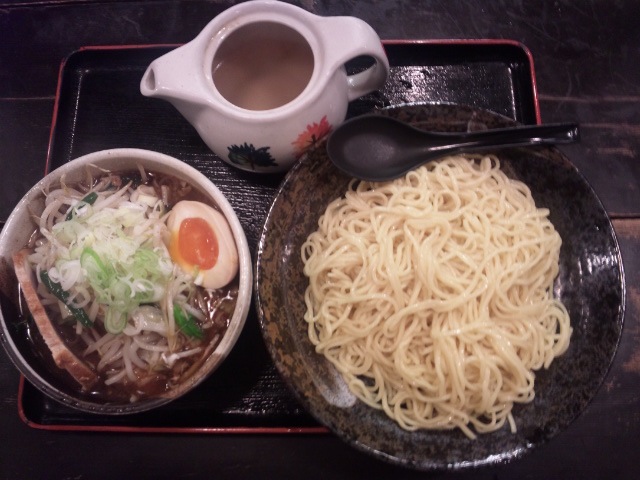 炒め野菜つけ麺