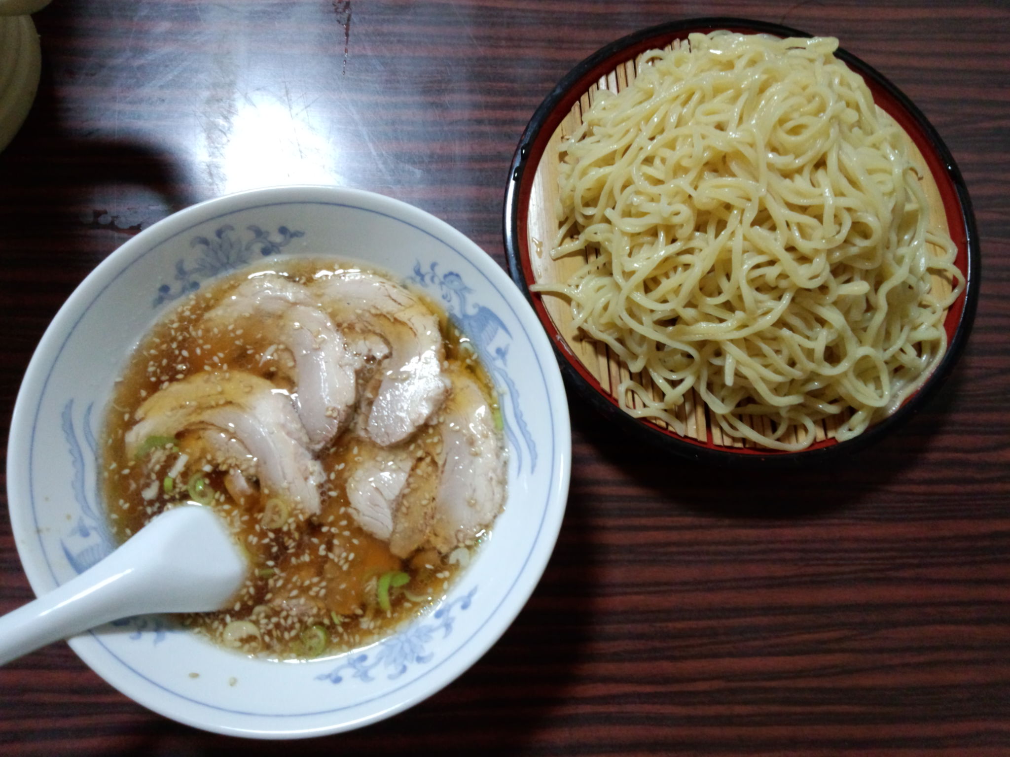 正油つけ麺／チャーシュー