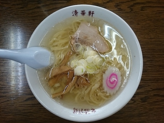 塩ラーメン／手打麺