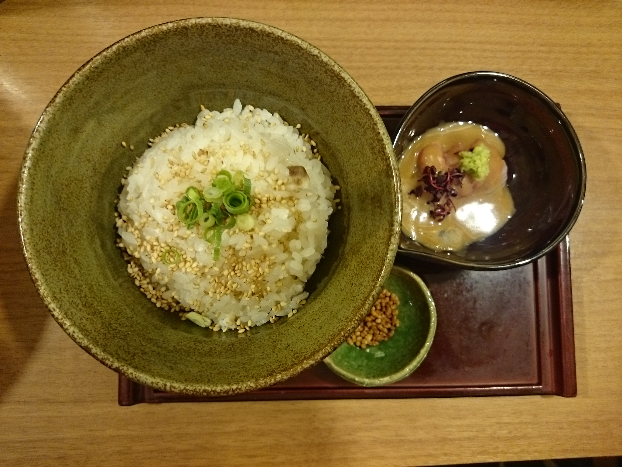 鯛塩そば(鯛茶漬けセット)