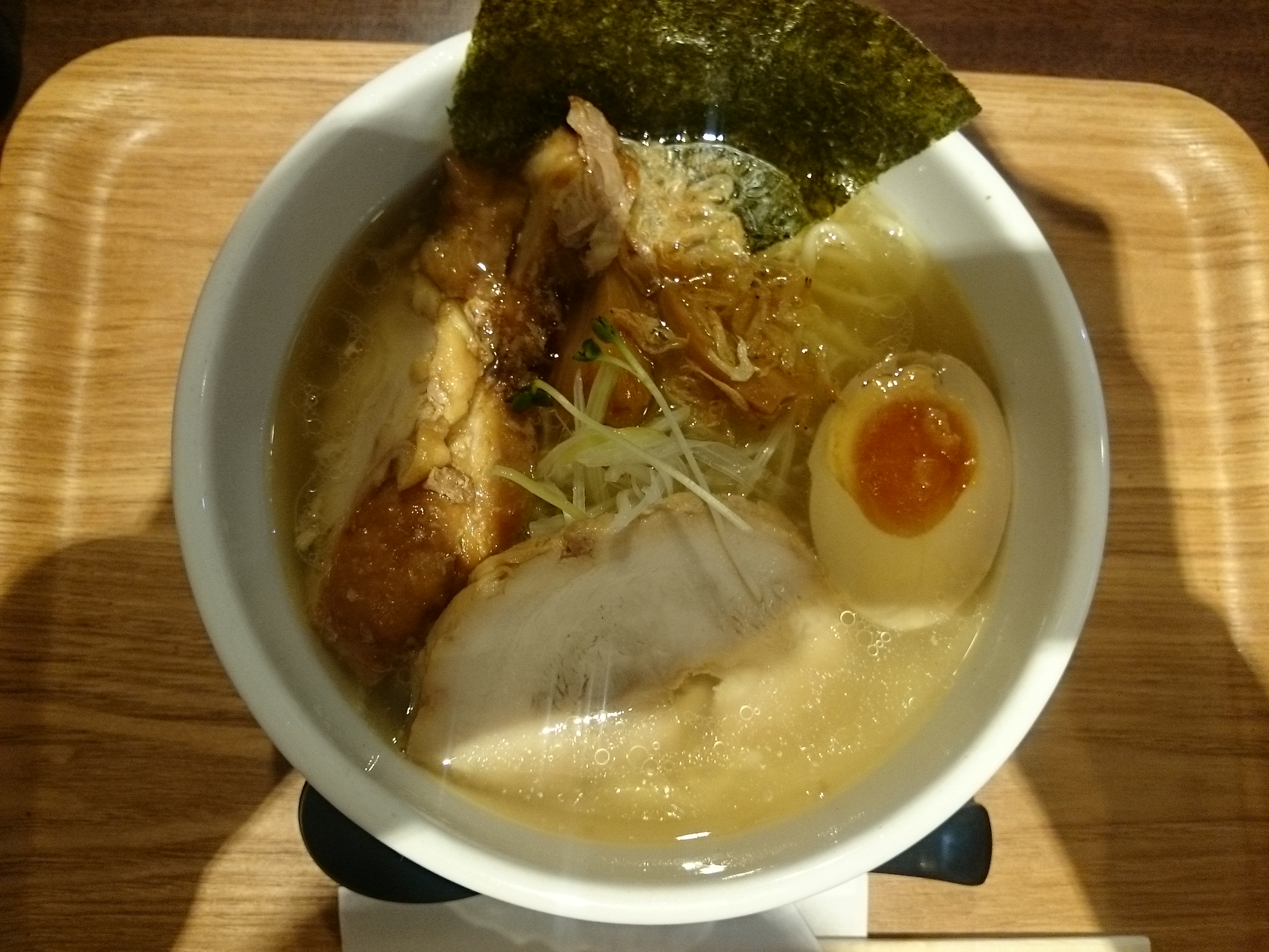 あっさり塩とりそば