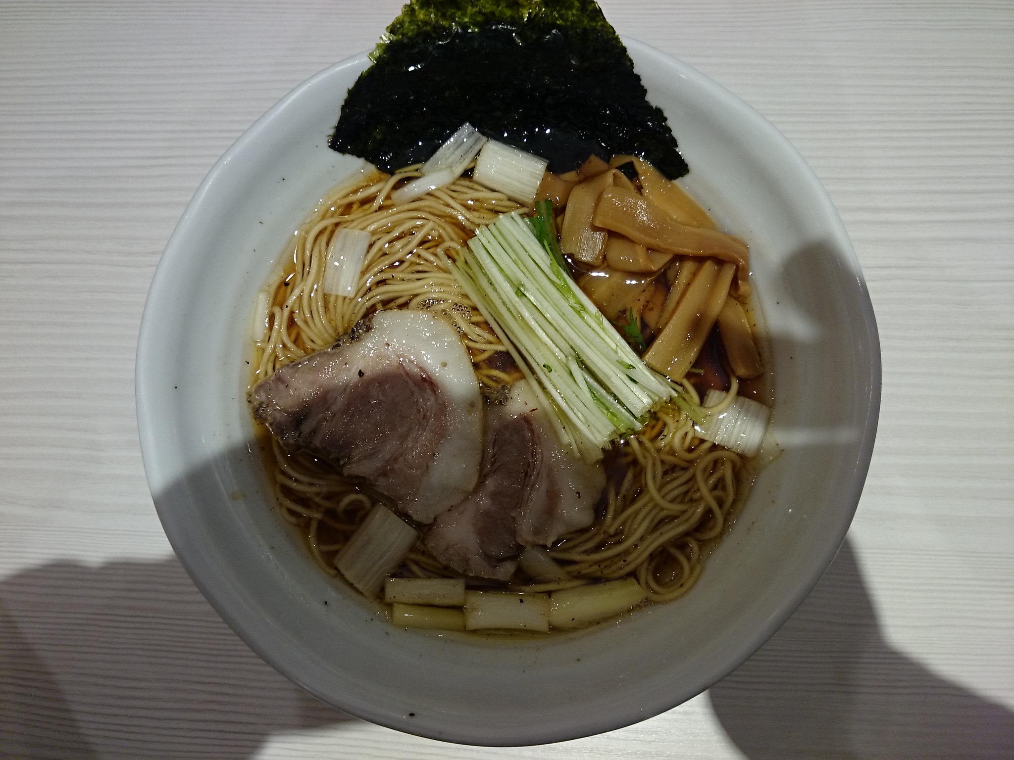 鶏だし醤油ラーメン
