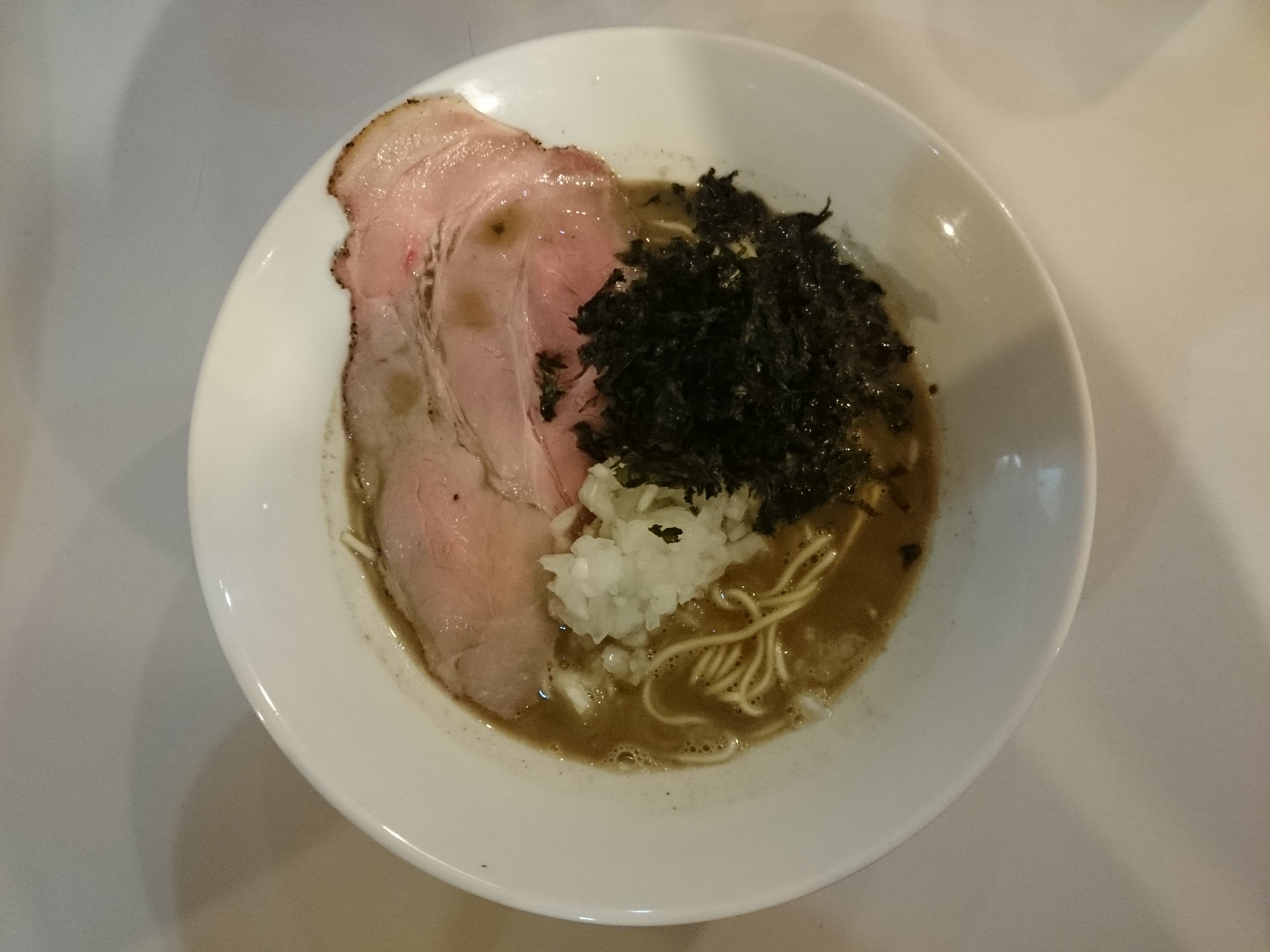 極・煮干しそば(醤油)