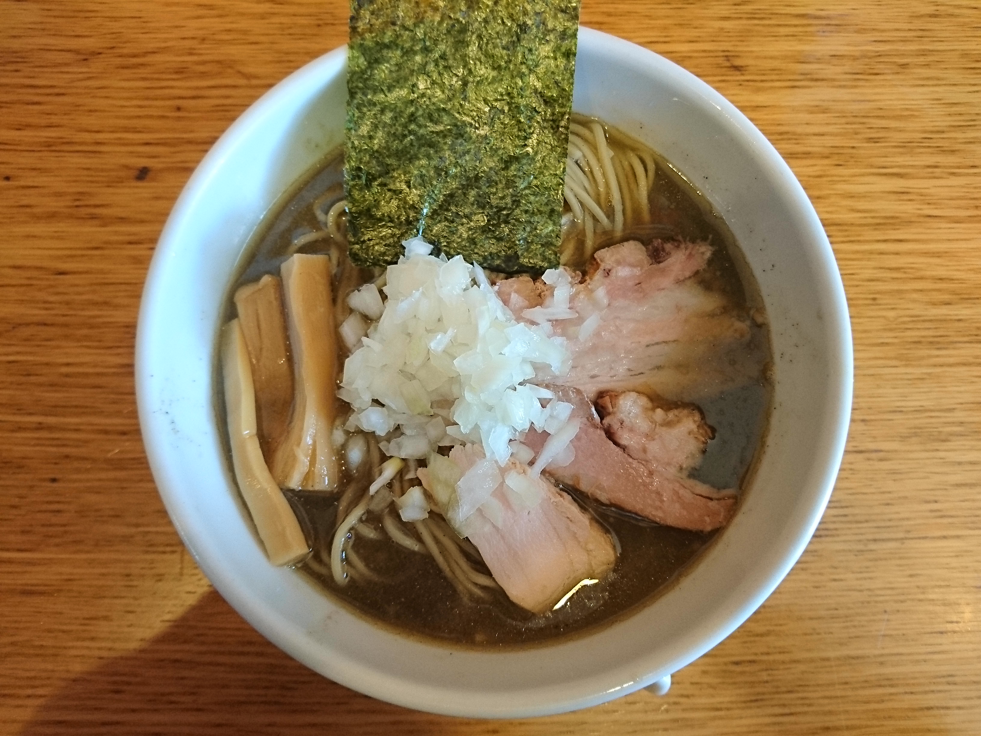 煮干しそば(並)