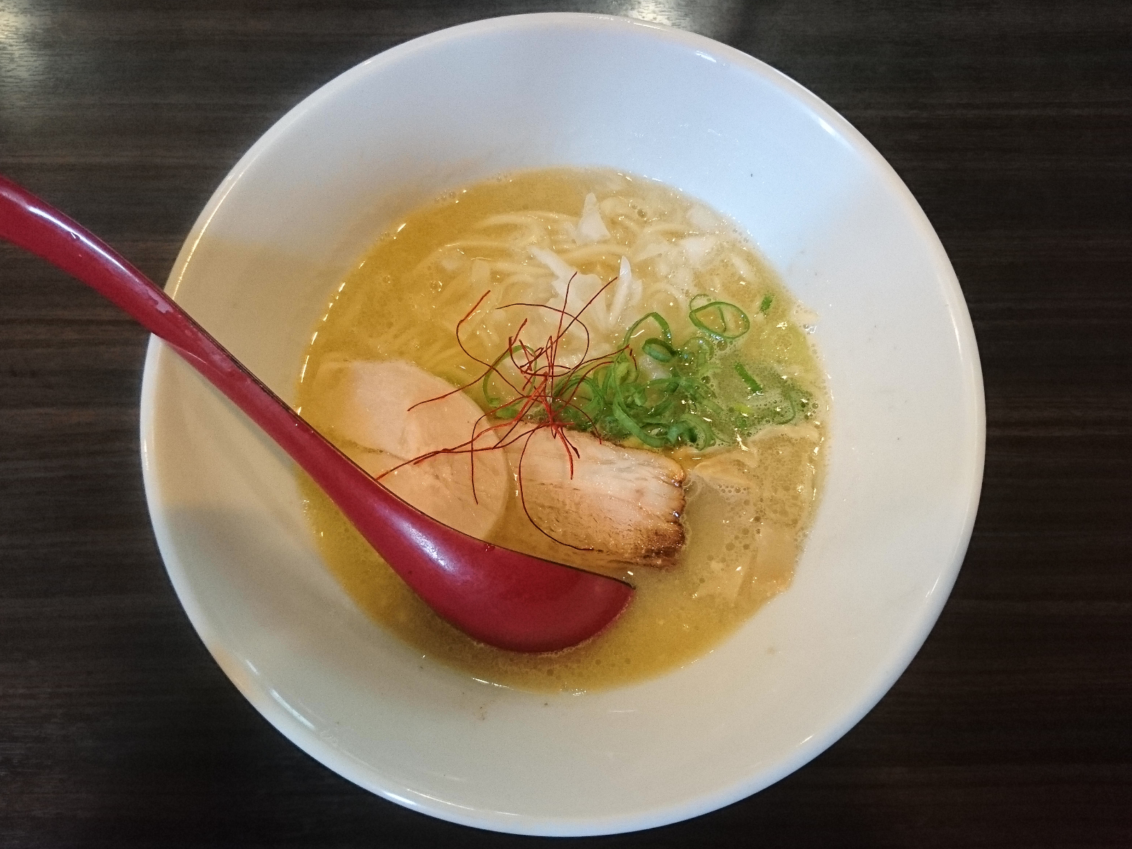 濃厚鶏白湯そば