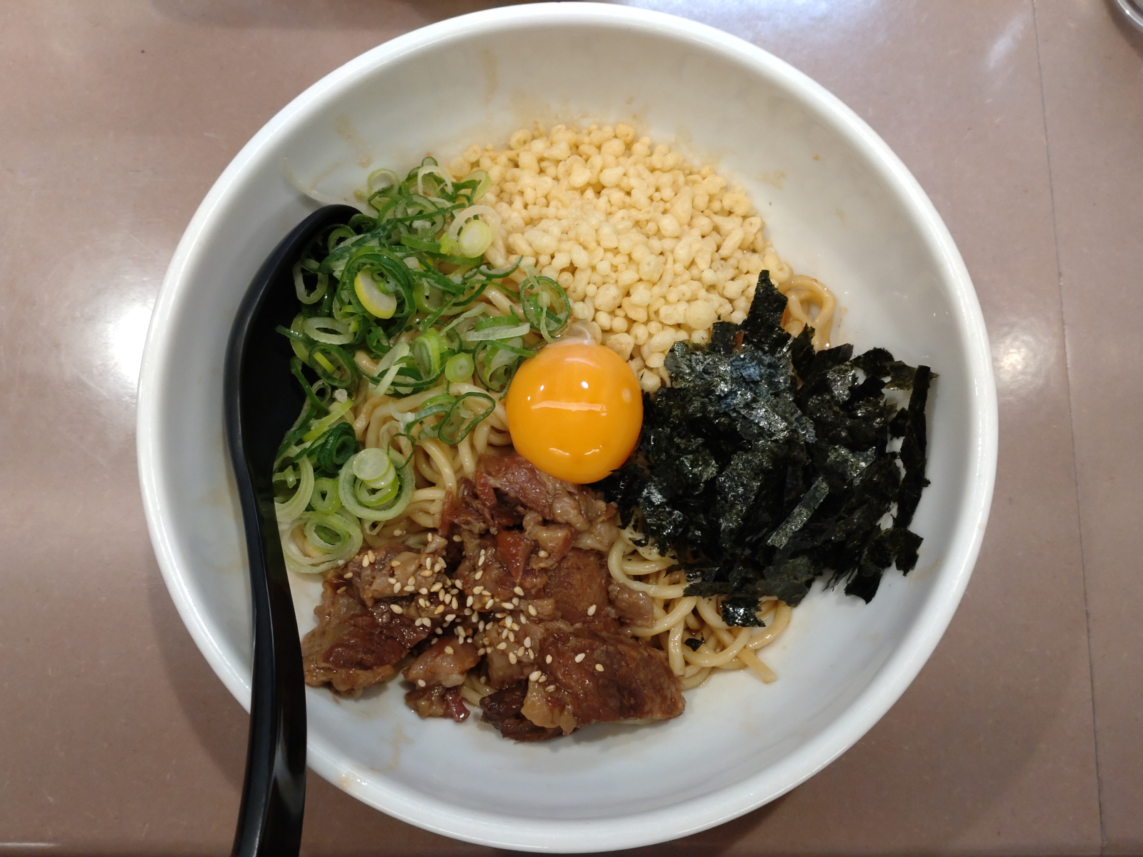 牛すじまぜそば(温)