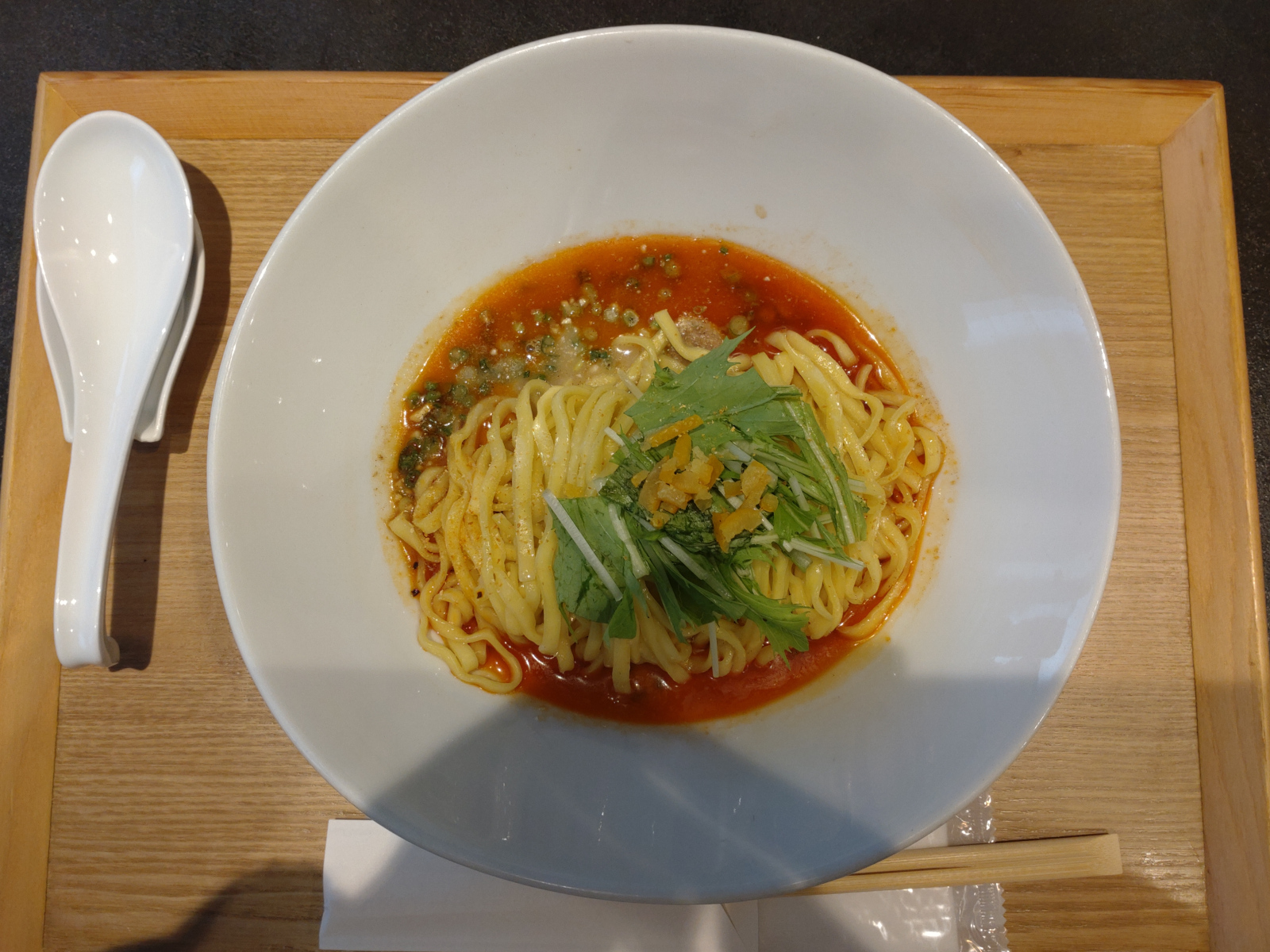 柚子香る汁なし担々麺