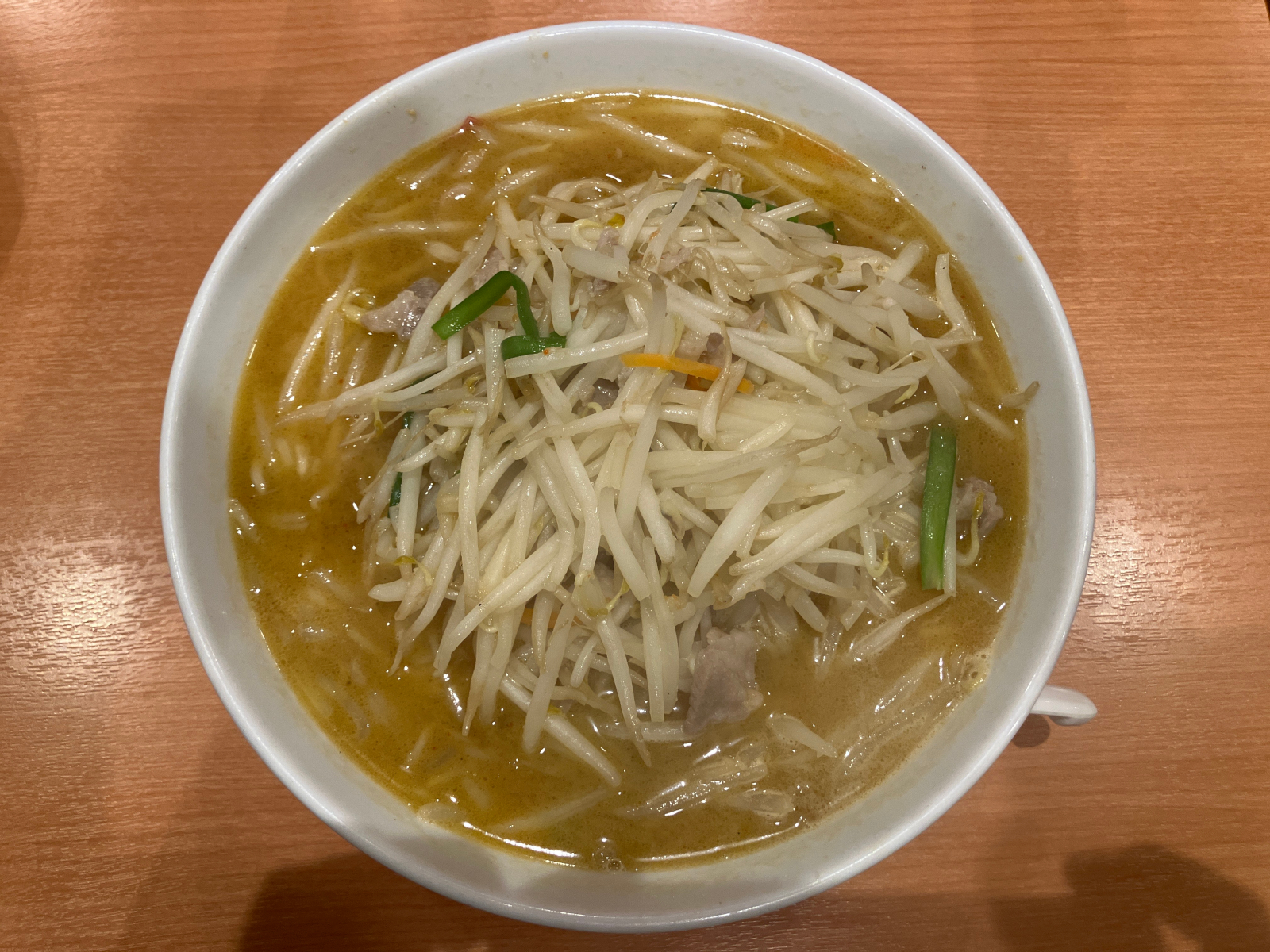 味噌ラーメン／麺大盛